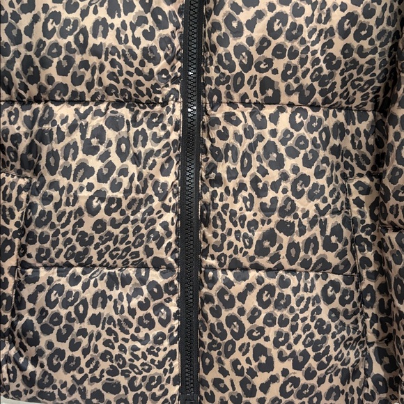 Sanctuary French Kitty Animal Print “Puffer-Up Jacket”’ with Hood - Picture 4 of 14
